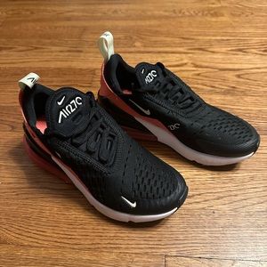 Kids Youth Nike Air27C size 5 black, pink and white